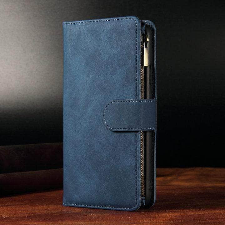 CaseBuddy Australia Casebuddy Multifunction Leather Wallet Zipper Galaxy S21 Case