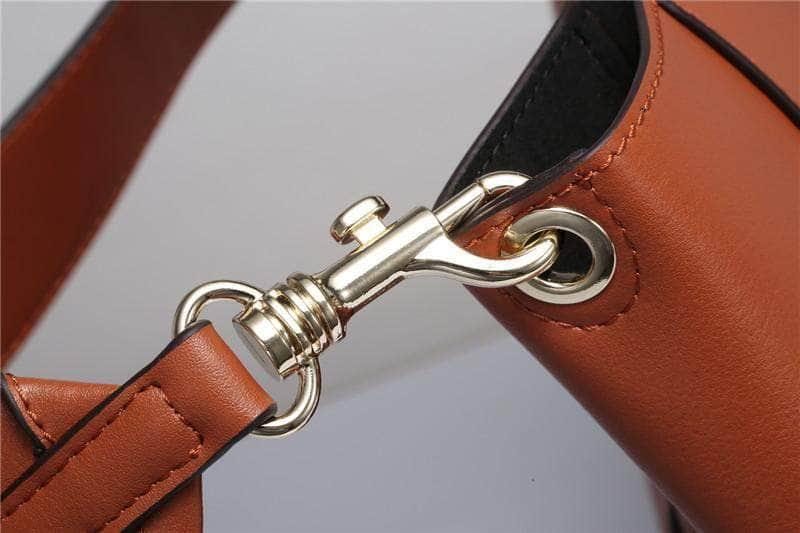 CaseBuddy Australia Casebuddy Nesitu Design Split Leather Women Shoulder Bag