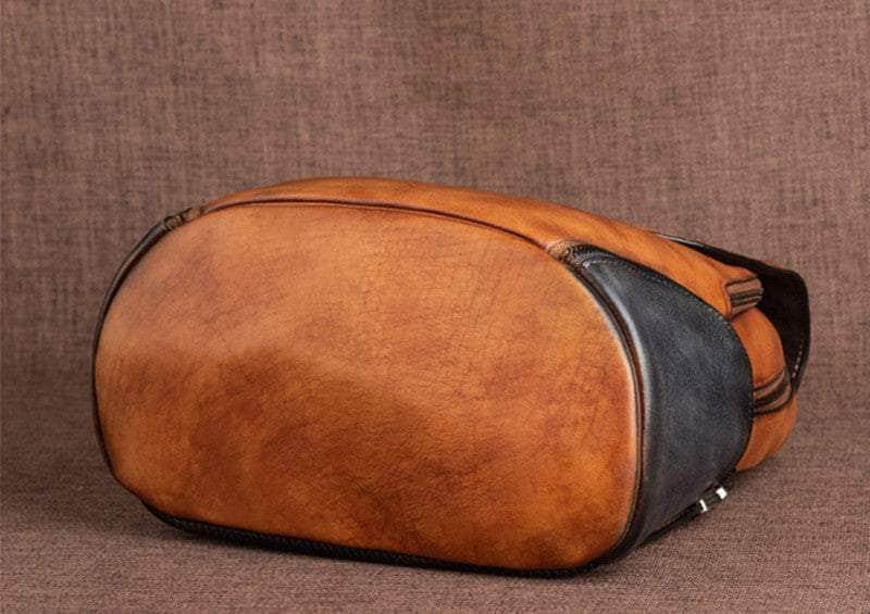 CaseBuddy Australia Nesitu Highend New Vintage Genuine Leather Women Backpack