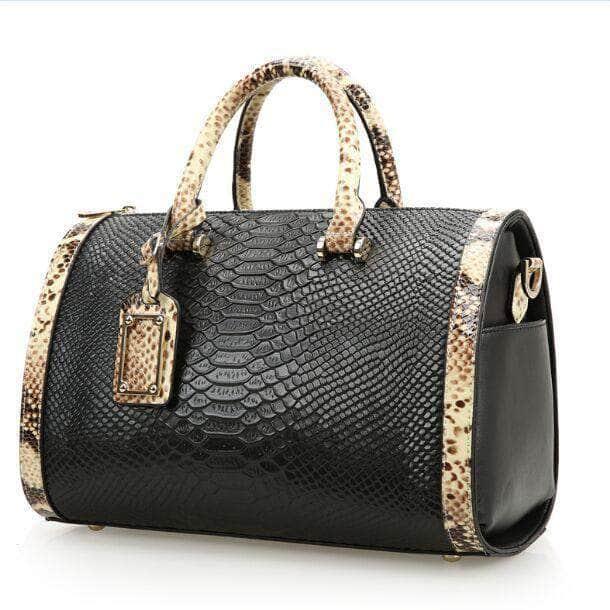 CaseBuddy Australia Casebuddy black Nesitu Women Handbag Real Leather