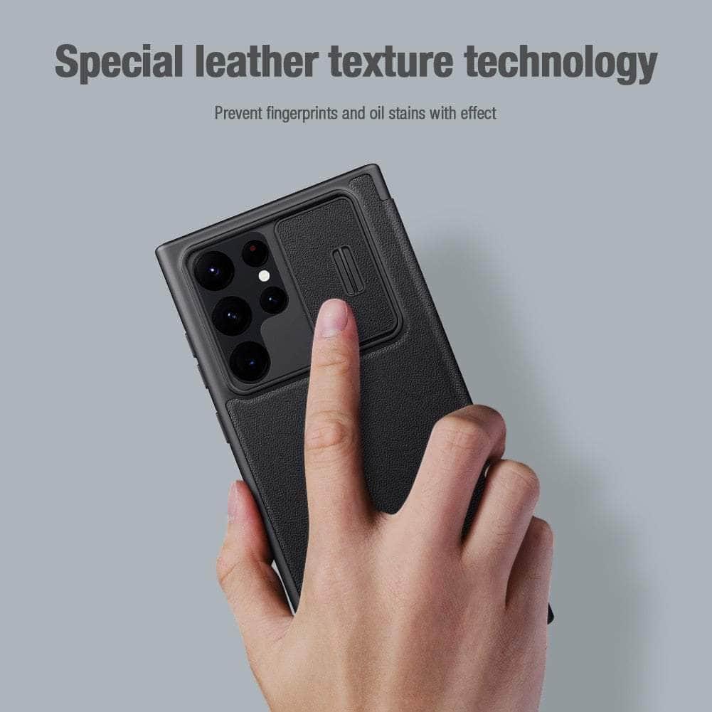 Casebuddy Nillkin Qin Pro Leather Galaxy S23 Plus Case