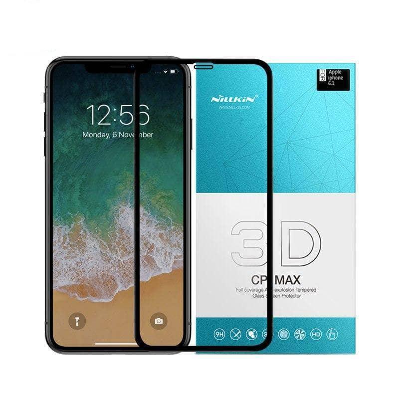 Nillkin Screen Protector iPhone XR 3D Glass CP+ Max Full Cover - CaseBuddy