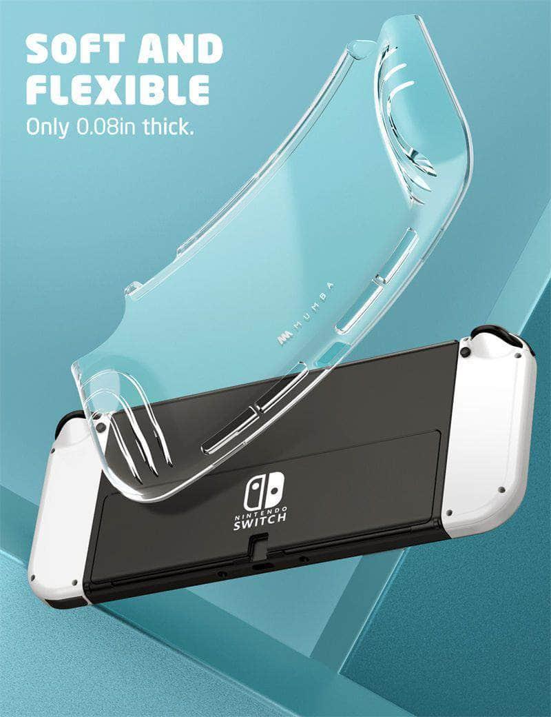 CaseBuddy Australia Casebuddy Nintendo Switch 2021 Mumba Thunderbolt Protective Clear Cover