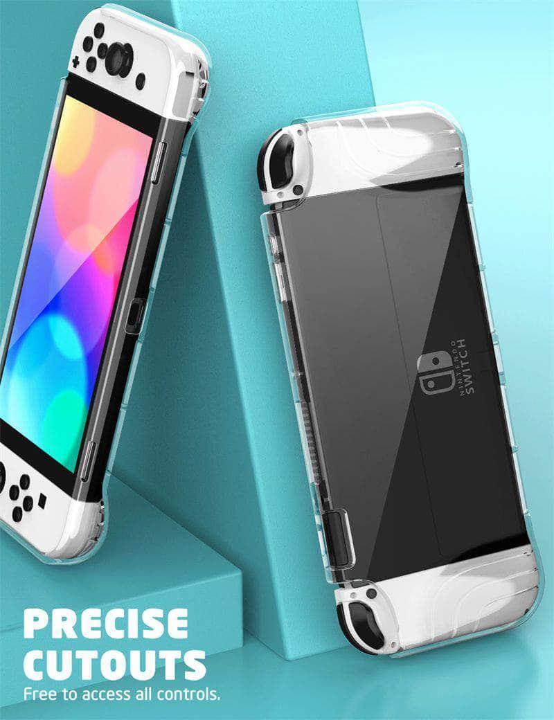 CaseBuddy Australia Casebuddy Nintendo Switch 2021 Mumba Thunderbolt Protective Clear Cover