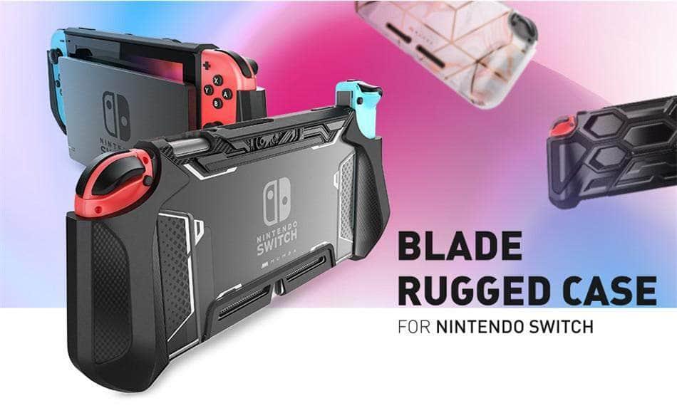 CaseBuddy Australia Casebuddy Nintendo Switch MUMBA Blade Grip Protective Cover