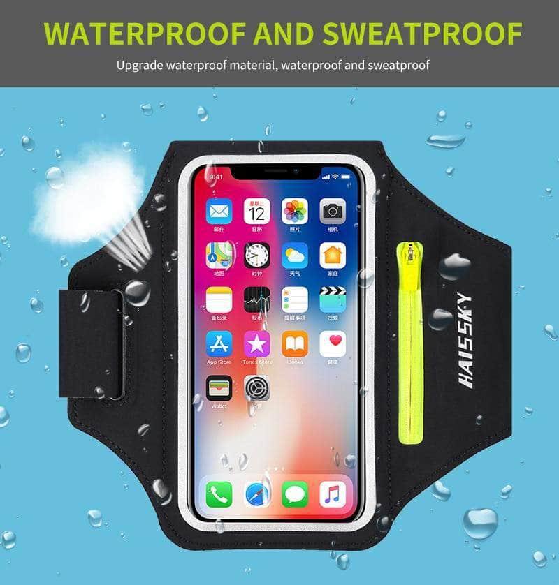 CaseBuddy Australia Casebuddy Non-slip Zipper Running Sport Armbands iPhone 13 Pro