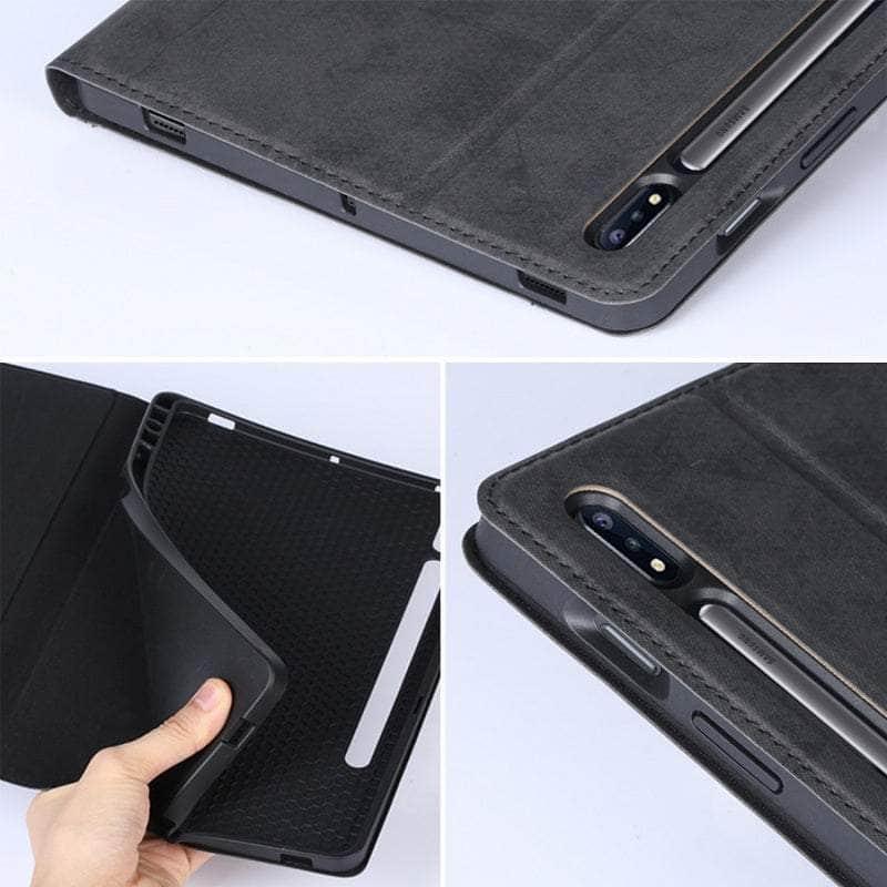 CaseBuddy Australia Casebuddy Pencil Holder Leather Galaxy Tab S8 11 X700 Cover