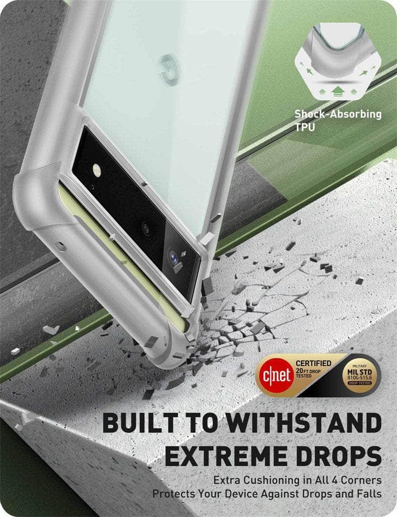 Casebuddy Pixel 6 I-BLASON Ares Dual Layer Rugged Bumper