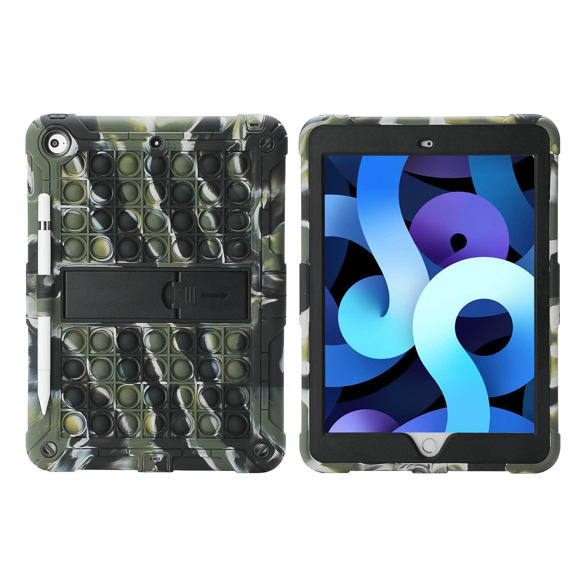 CaseBuddy Australia Casebuddy Pop Push It iPad 9 Bubble Non-toxic Soft Silicone Case