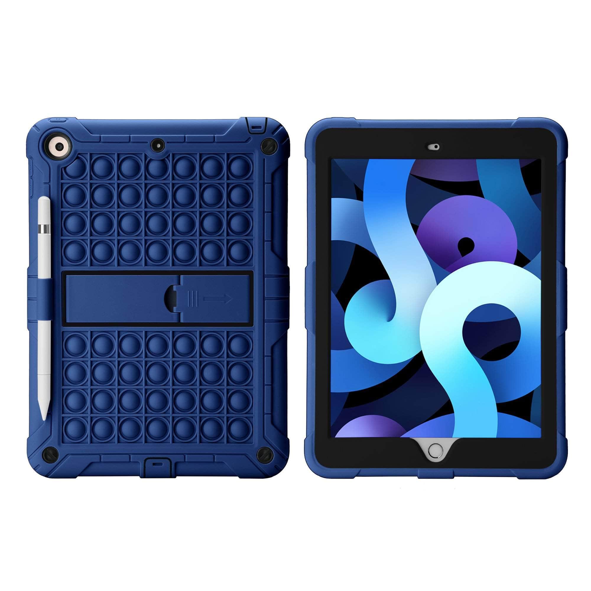 CaseBuddy Australia Casebuddy Pop Push It iPad 9 Bubble Non-toxic Soft Silicone Case