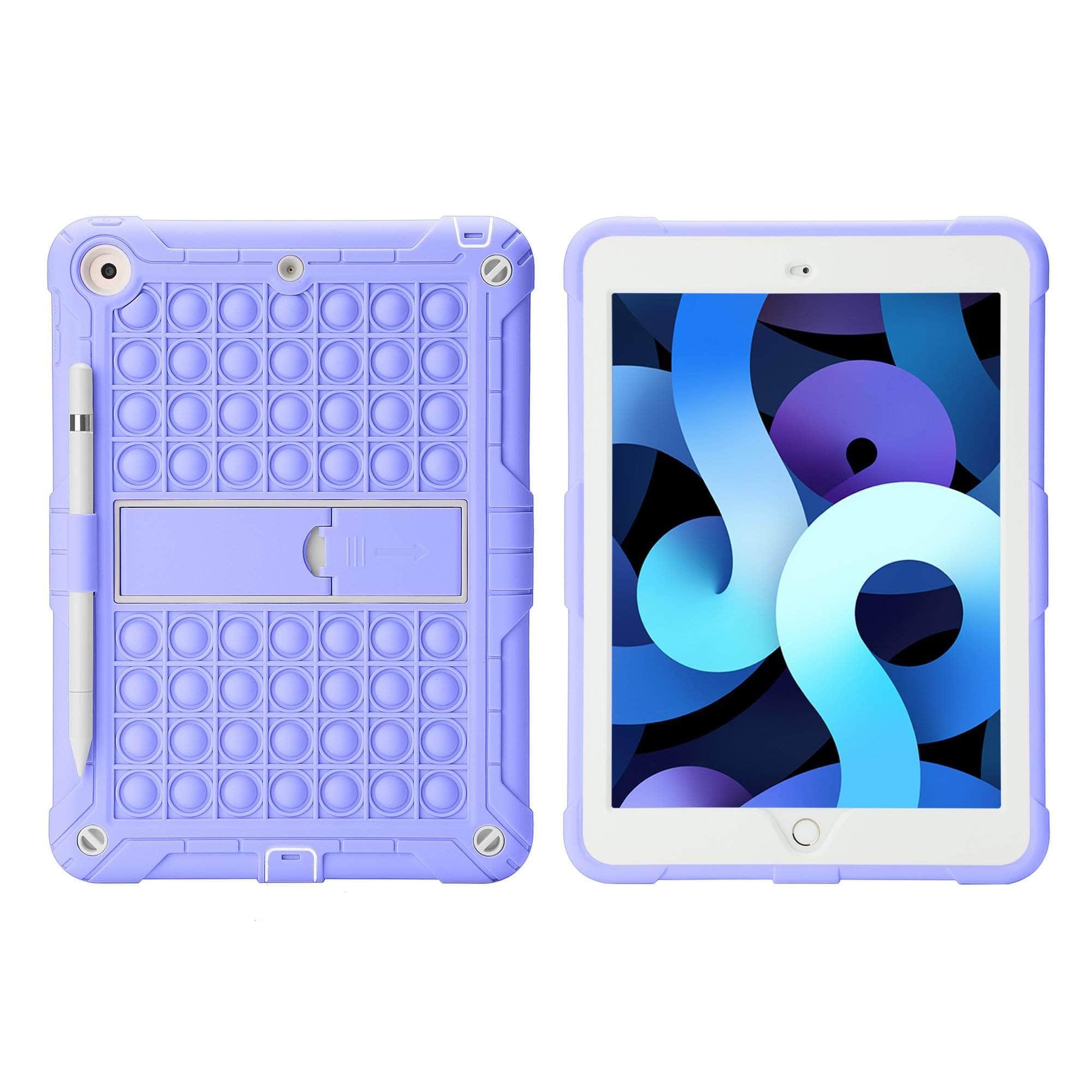 CaseBuddy Australia Casebuddy Pop Push It iPad 9 Bubble Non-toxic Soft Silicone Case