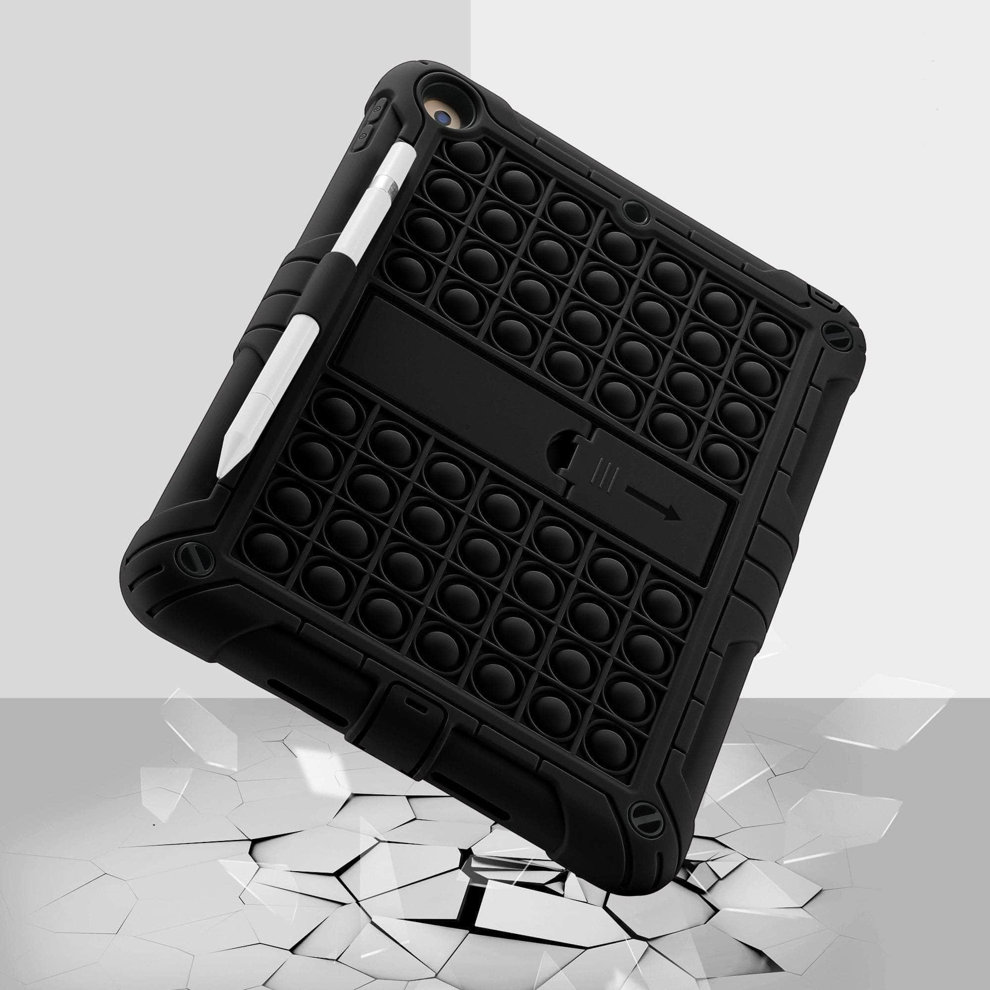 CaseBuddy Australia Casebuddy Pop Push It iPad 9 Bubble Non-toxic Soft Silicone Stand