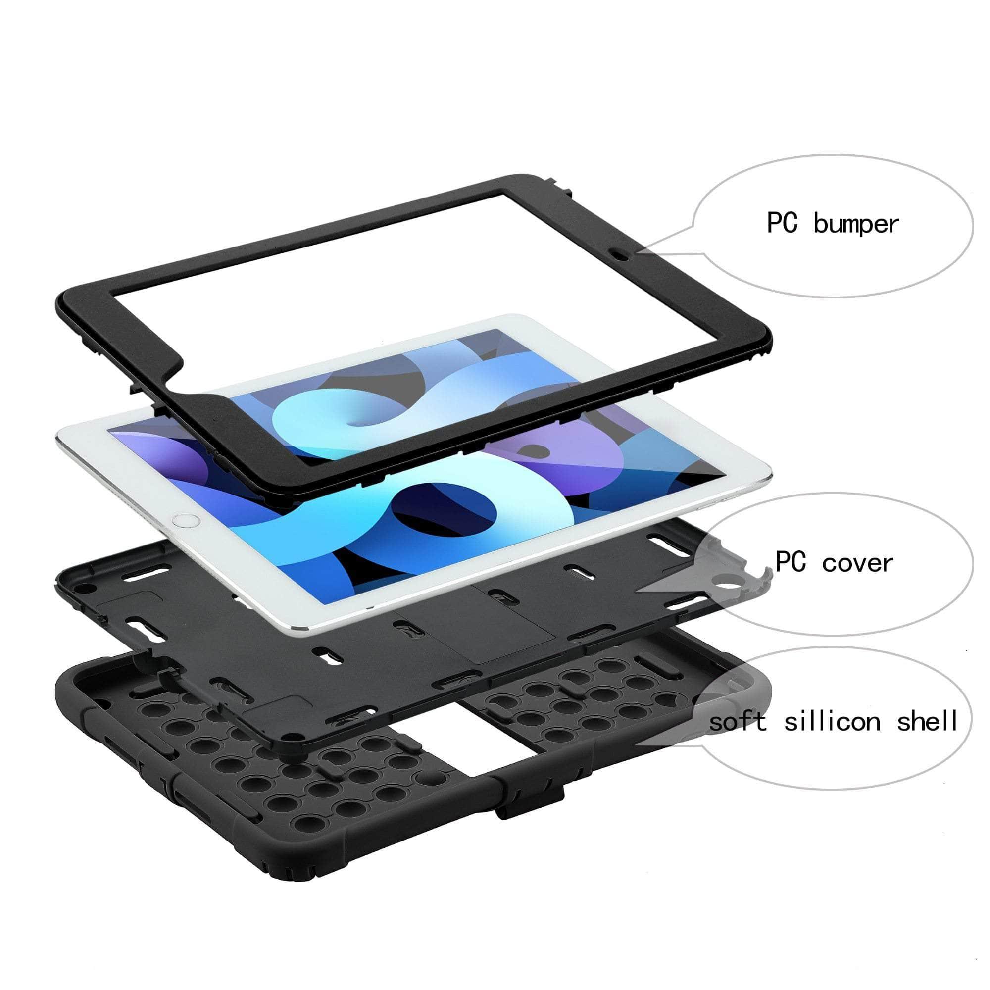 CaseBuddy Australia Casebuddy Pop Push It iPad 9 Bubble Non-toxic Soft Silicone Stand