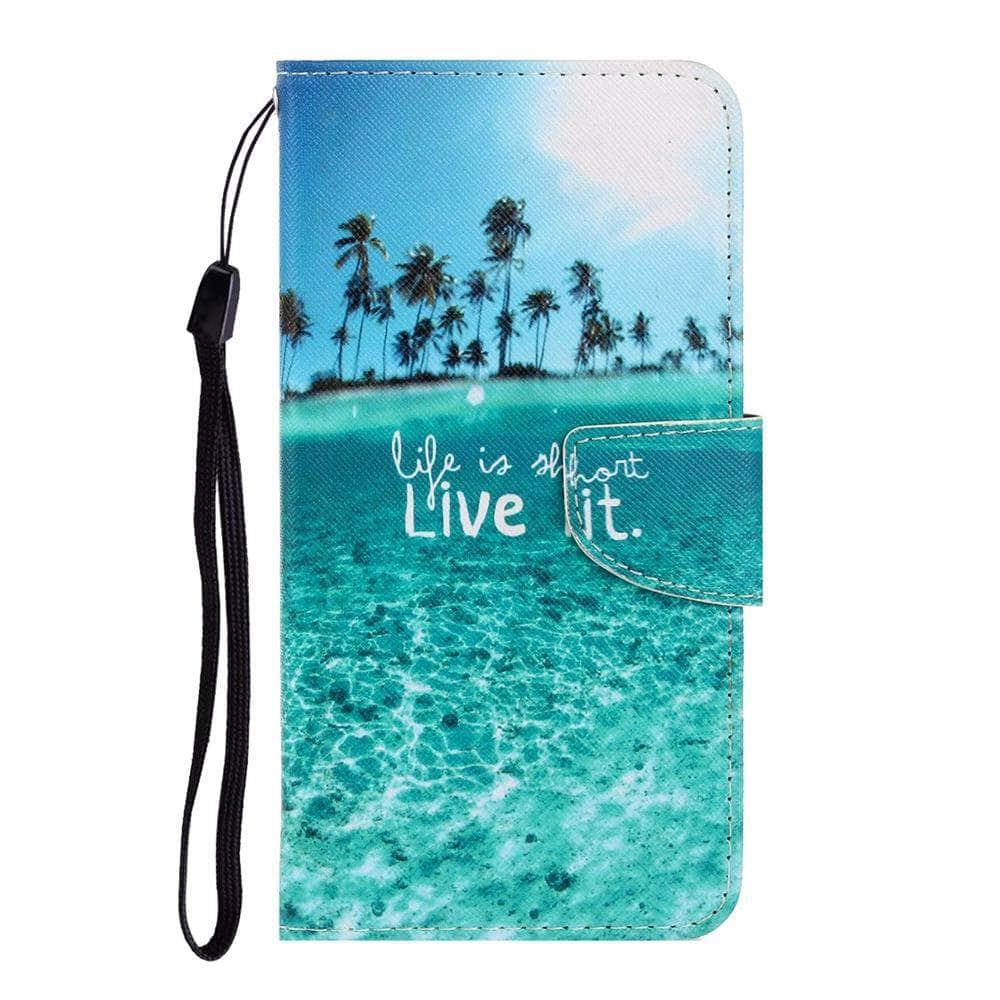 Printed Fun Style Leather Case Galaxy - CaseBuddy