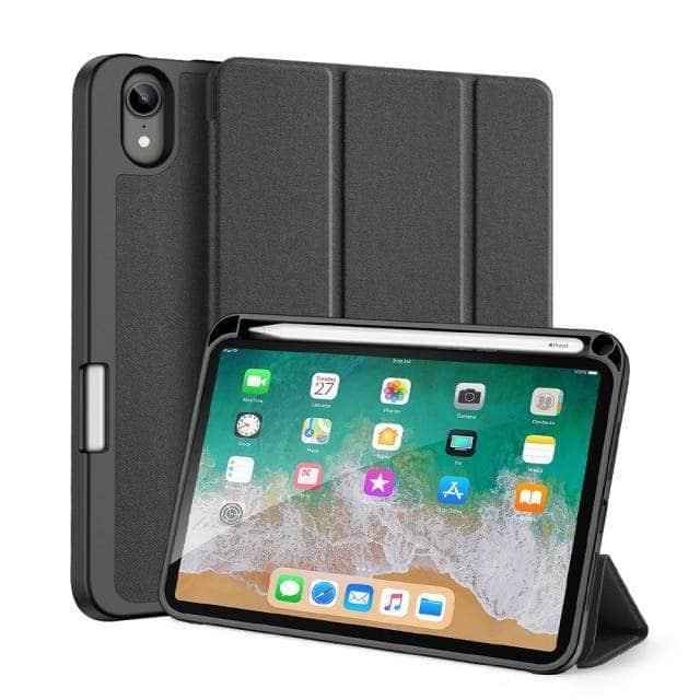 CaseBuddy Australia Casebuddy black / for iPad Mini 6 Protective iPad Mini 6 Stand Smart Cover