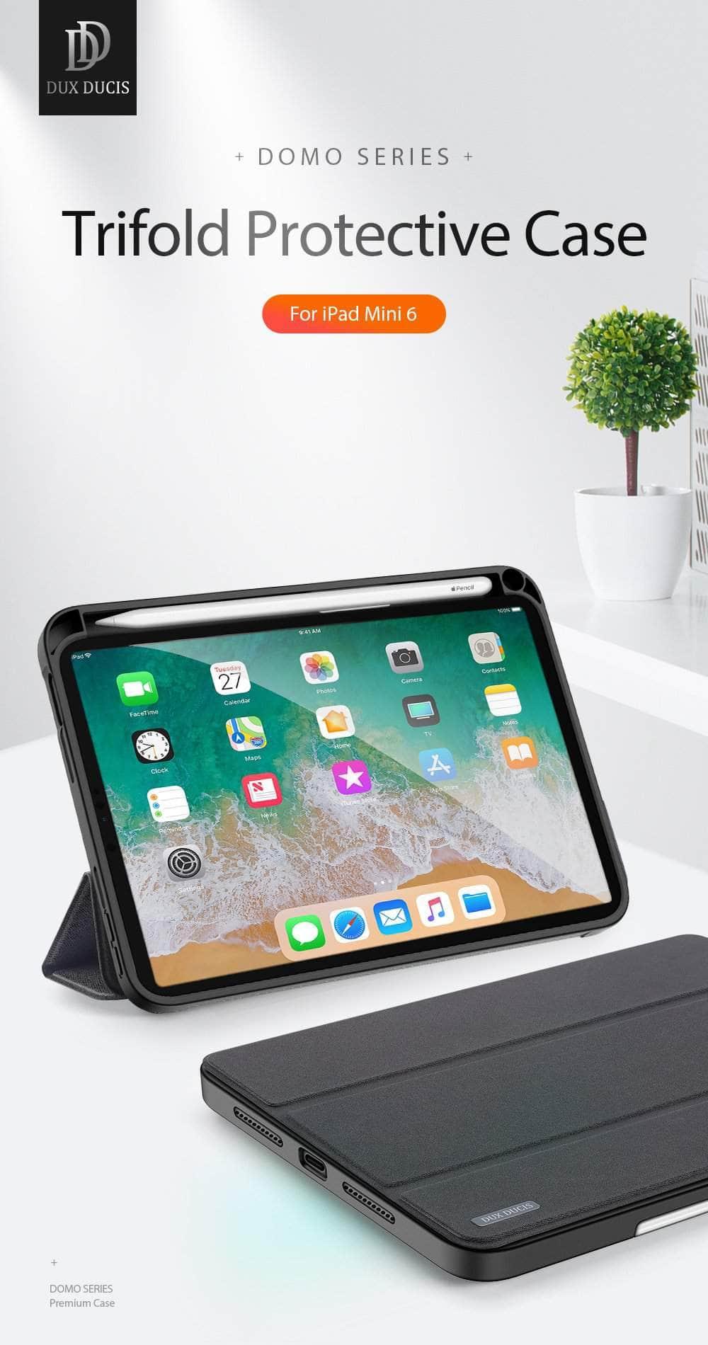 CaseBuddy Australia Casebuddy Protective iPad Mini 6 Stand Smart Cover
