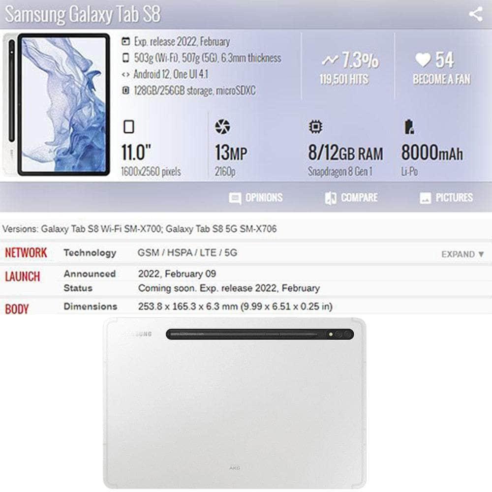 CaseBuddy Australia Casebuddy Protective PU Flip Galaxy Tab S8 11 X700 Cover