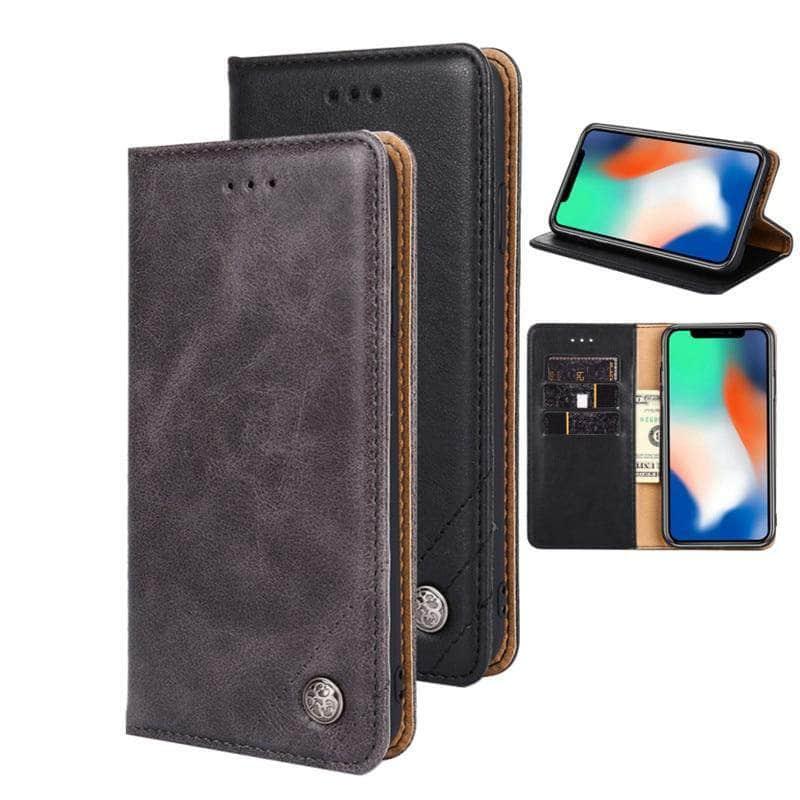 CaseBuddy Australia Casebuddy PU Leather Magnetic Wallet Credit Card Galaxy S21 Cover