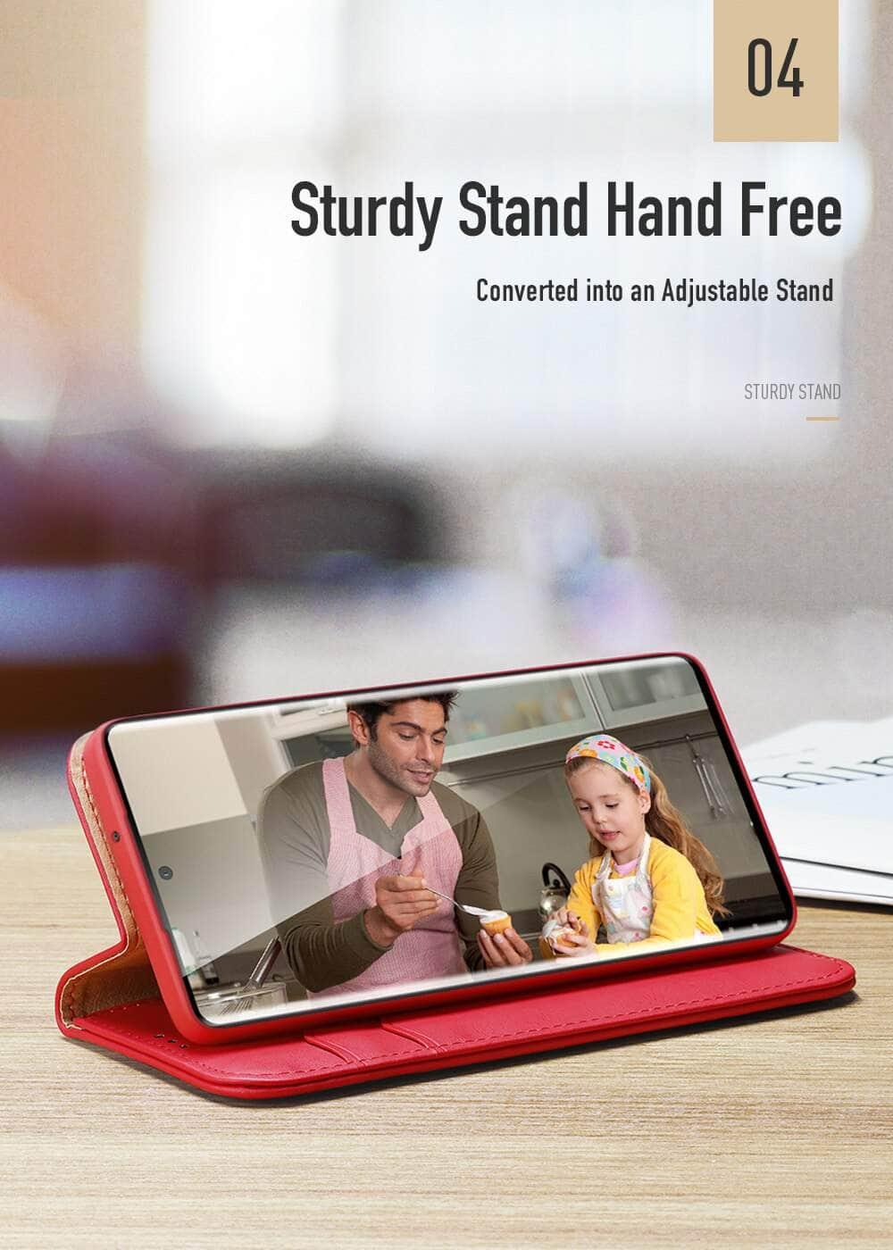 Casebuddy Real Genuine Galaxy S23 Ultra Leather Cases