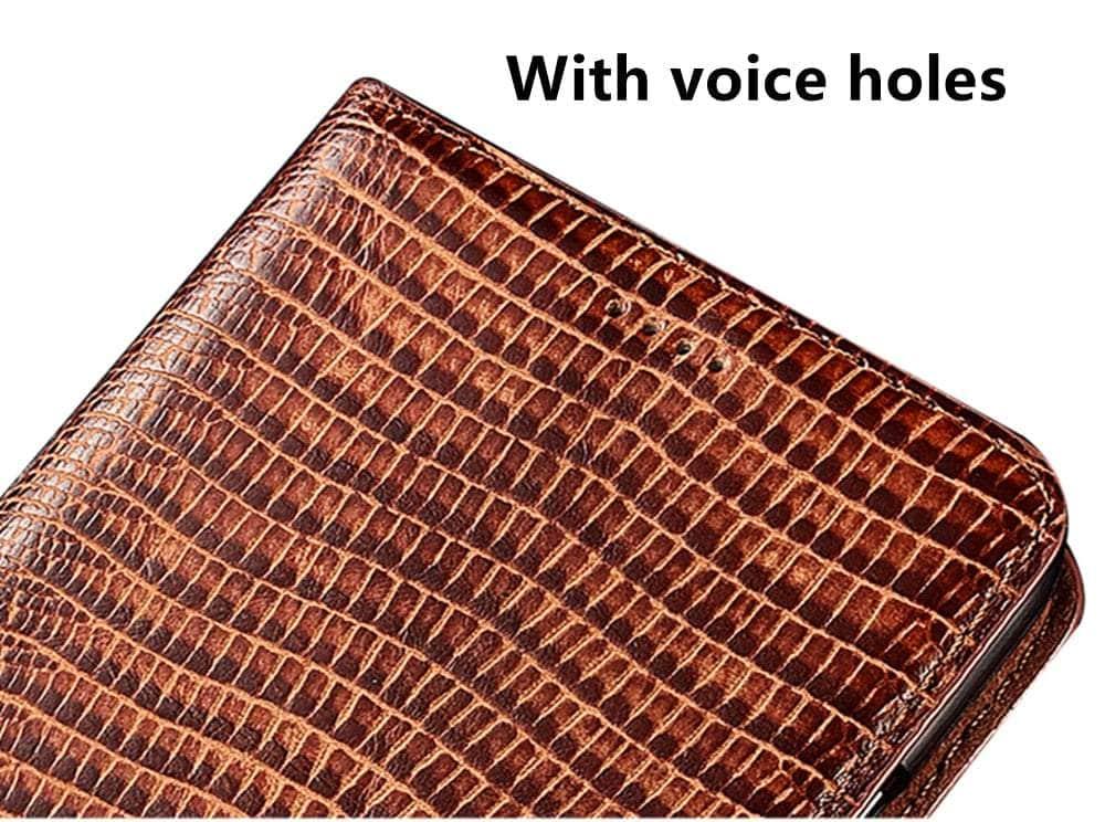 CaseBuddy Australia Casebuddy Real Leather Magnetic S22 Case Kickstand