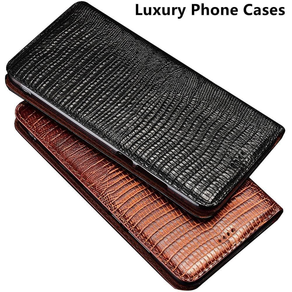 CaseBuddy Australia Casebuddy Real Leather Magnetic S22 Ultra Case Kickstand