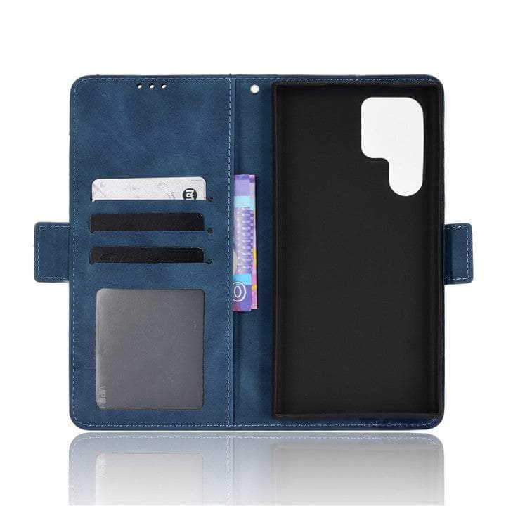 CaseBuddy Australia Casebuddy Removable Card Slot Galaxy S22 Plus Leather Wallet
