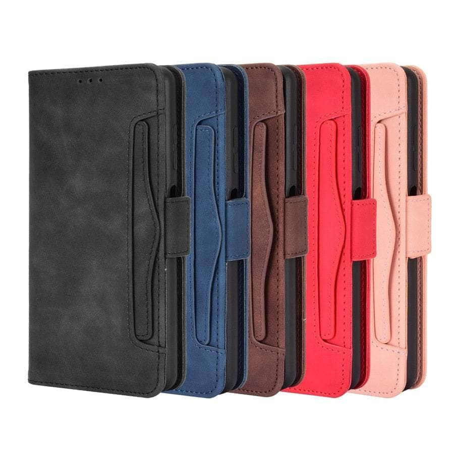 CaseBuddy Australia Casebuddy Removable Card Slot Galaxy S22 Ultra Leather Wallet