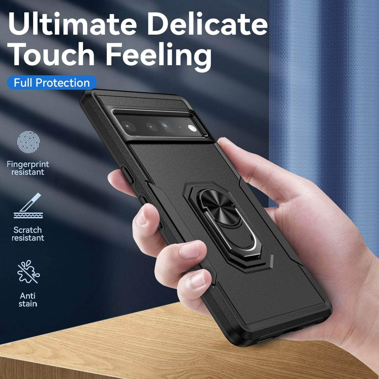 Casebuddy Ring Bracket Heavy Duty Pixel 6 Case