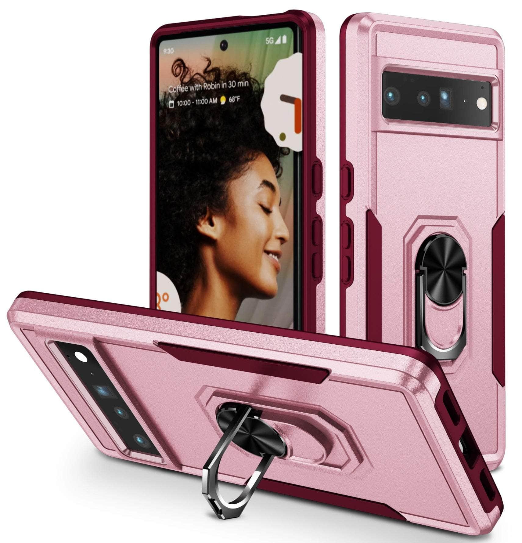 Casebuddy Ring Bracket Heavy Duty Pixel 6 Case