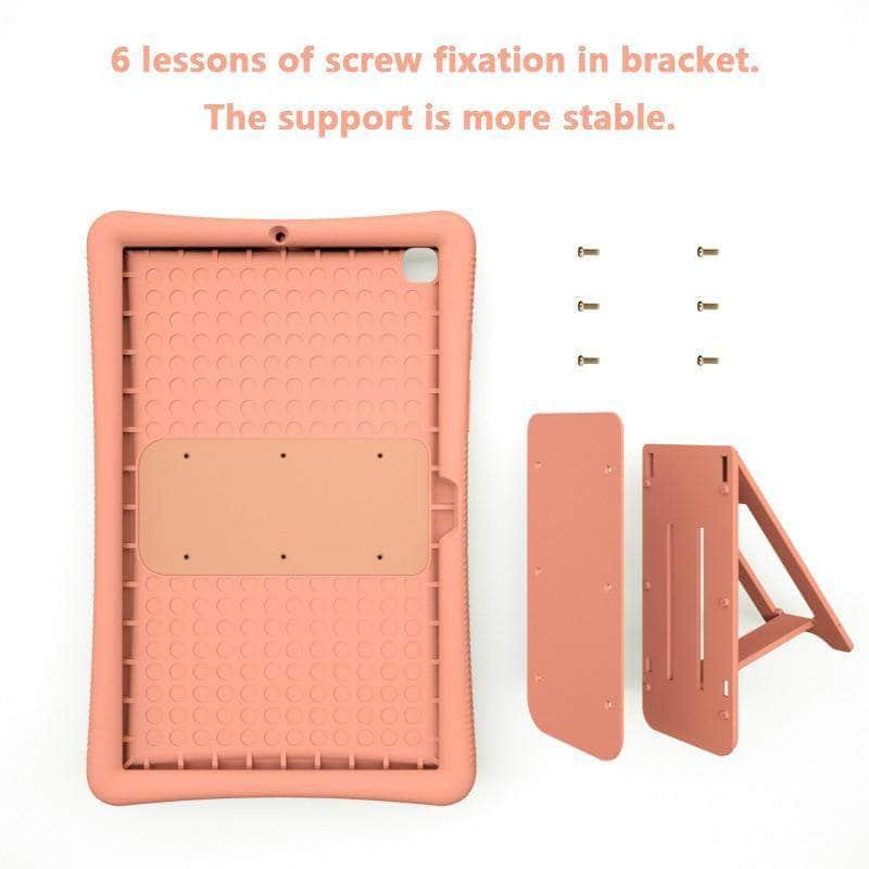 Rugged Silicone Stand Galaxy Tab A7 Case 10.5 T500 T505 Case - CaseBuddy
