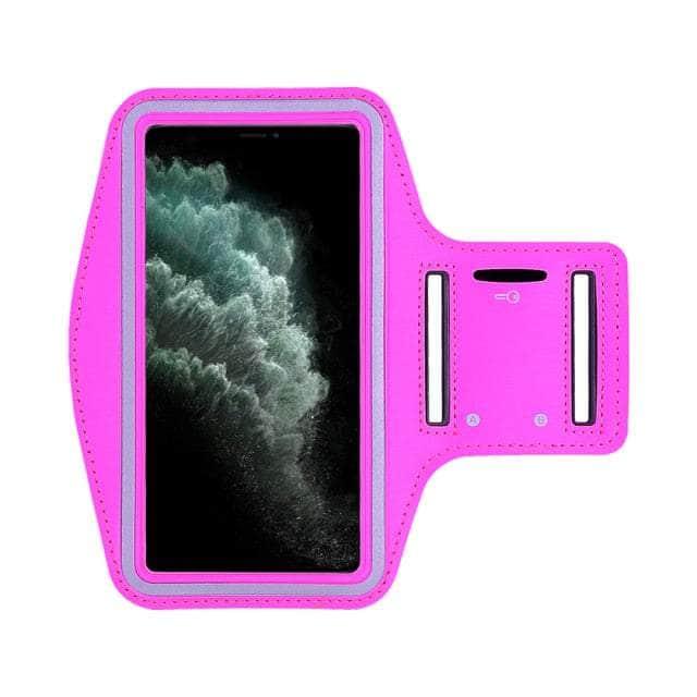 CaseBuddy Australia Casebuddy For iPhone 13Pro Max / Rose Running Jogging iPhone 13 Pro Max Gym Sports Band