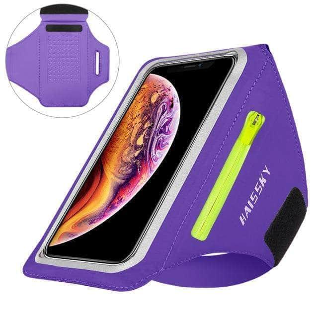 CaseBuddy Australia Casebuddy Upgrade Purple Running Sports Phone Case Armband iPhone 11 Pro Max