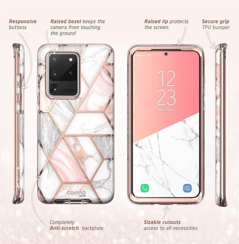 Casebuddy S20 Ultra i-Blason Cosmo Full-Body Glitter Bumper