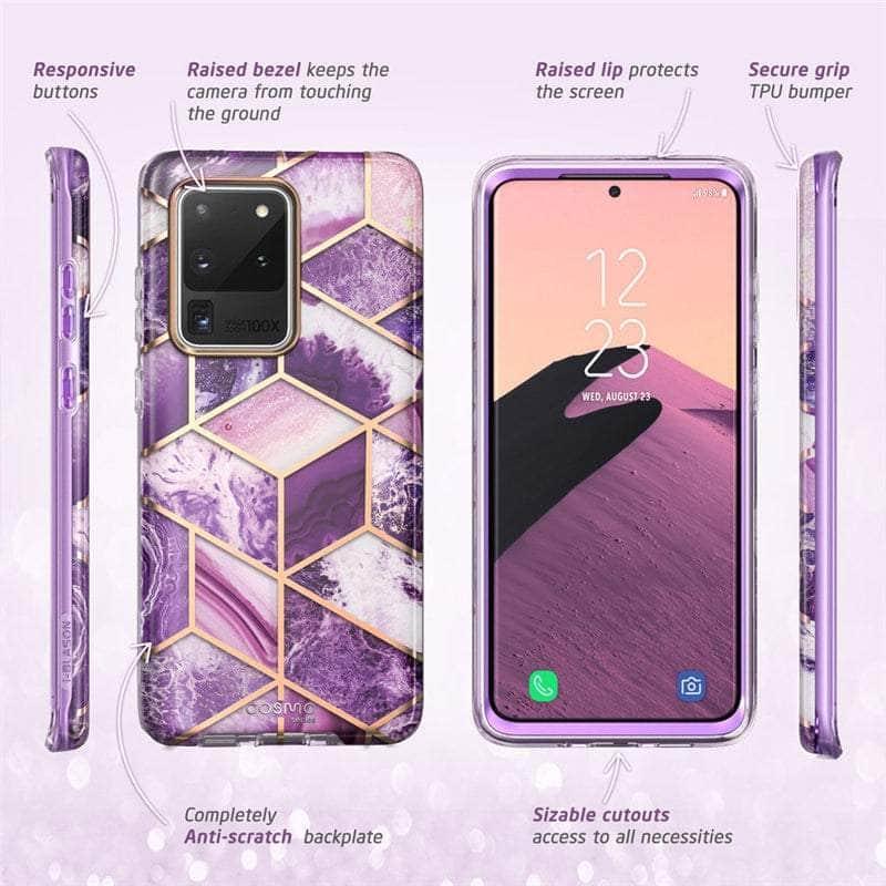 Casebuddy S20 Ultra i-Blason Cosmo Full-Body Glitter Bumper