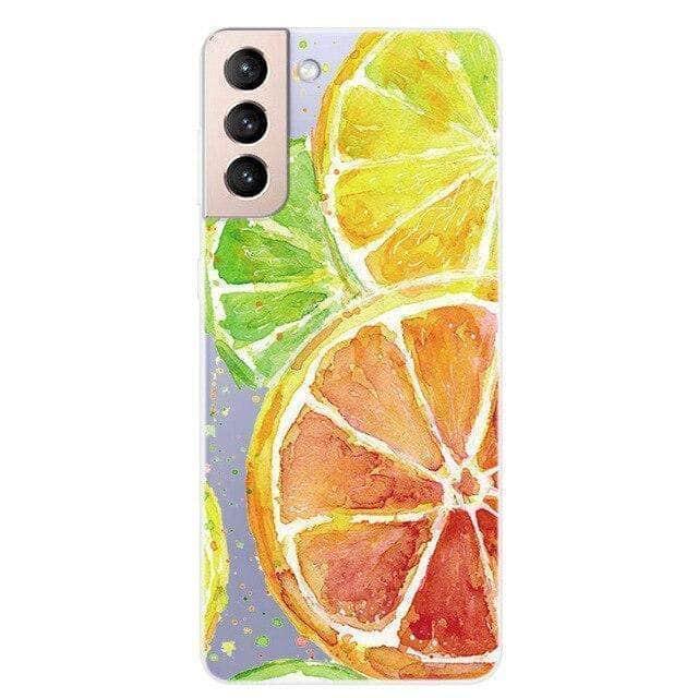 CaseBuddy Australia Casebuddy For S21 Plus / 23 S21 Clear Transparent Soft TPU Themed Cover