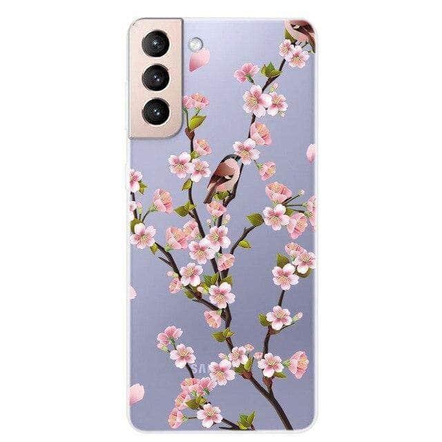 CaseBuddy Australia Casebuddy For S21 Plus / 2 S21 Clear Transparent Soft TPU Themed Cover