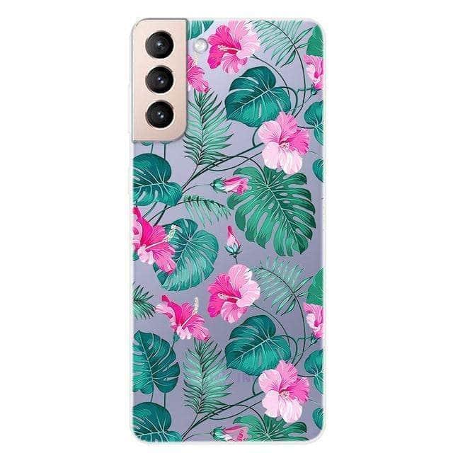CaseBuddy Australia Casebuddy For S21 Plus / 9 S21 Clear Transparent Soft TPU Themed Cover