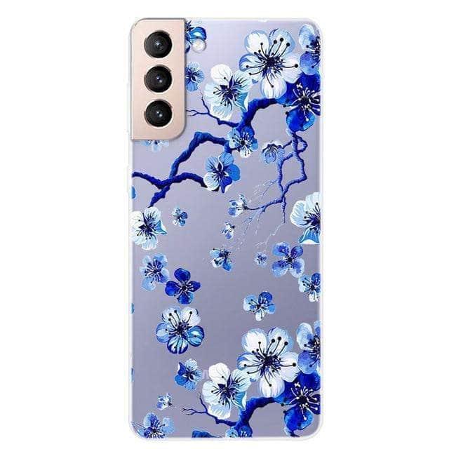 CaseBuddy Australia Casebuddy For S21 Plus / 5 S21 Clear Transparent Soft TPU Themed Cover