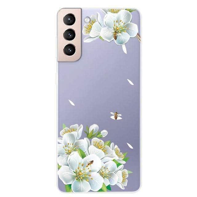 CaseBuddy Australia Casebuddy For S21 Plus / 6 S21 Clear Transparent Soft TPU Themed Cover