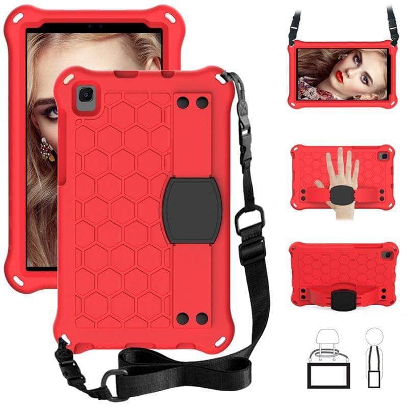 CaseBuddy Australia Casebuddy Safe EVA Galaxy Tab A7 Lite 2021 T220 T225 Shoulder Strap Case