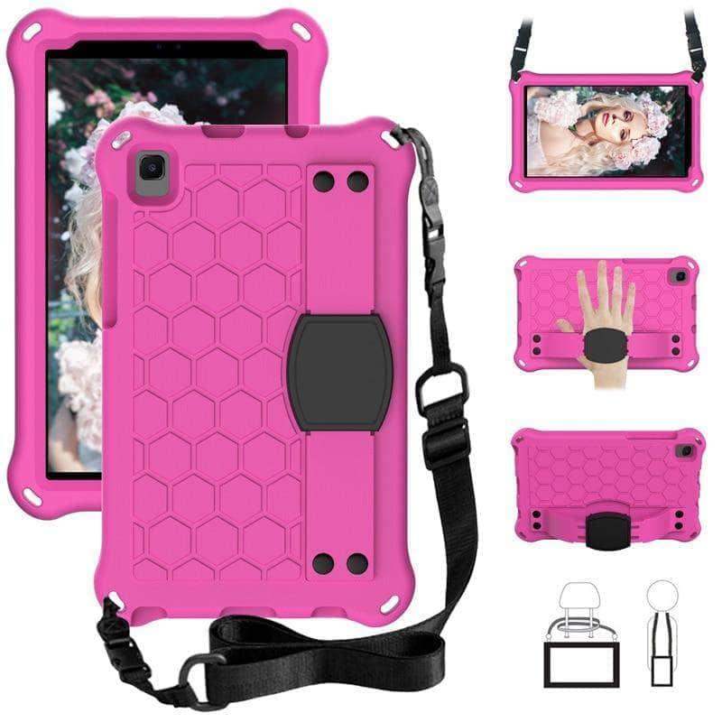 CaseBuddy Australia Casebuddy Safe EVA Galaxy Tab A7 Lite 2021 T220 T225 Shoulder Strap Case