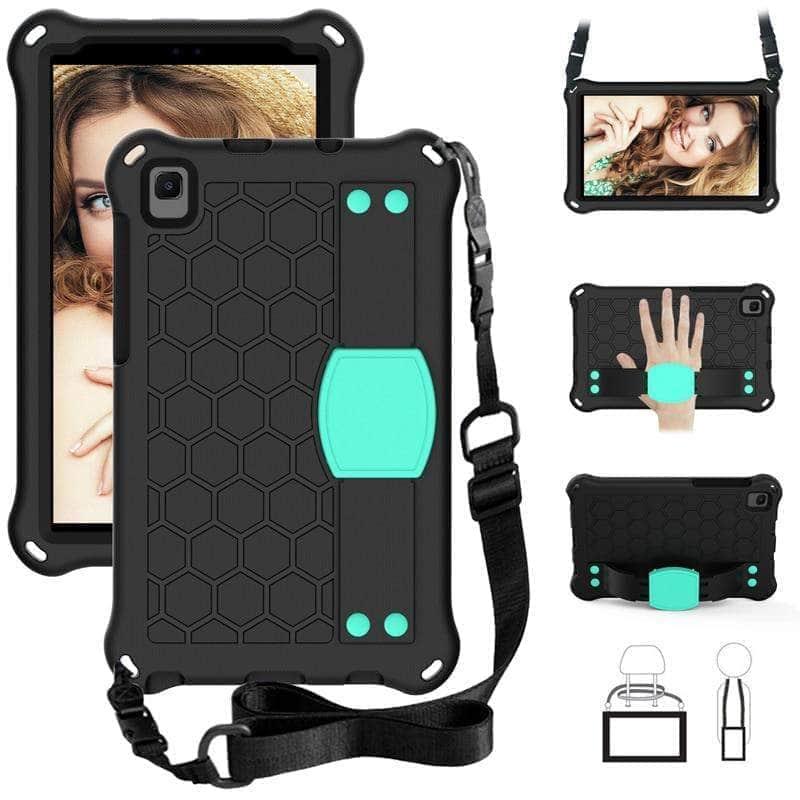 CaseBuddy Australia Casebuddy Safe EVA Galaxy Tab A7 Lite 2021 T220 T225 Shoulder Strap Case