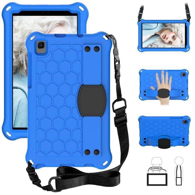 CaseBuddy Australia Casebuddy Safe EVA Galaxy Tab A7 Lite 2021 T220 T225 Shoulder Strap Case