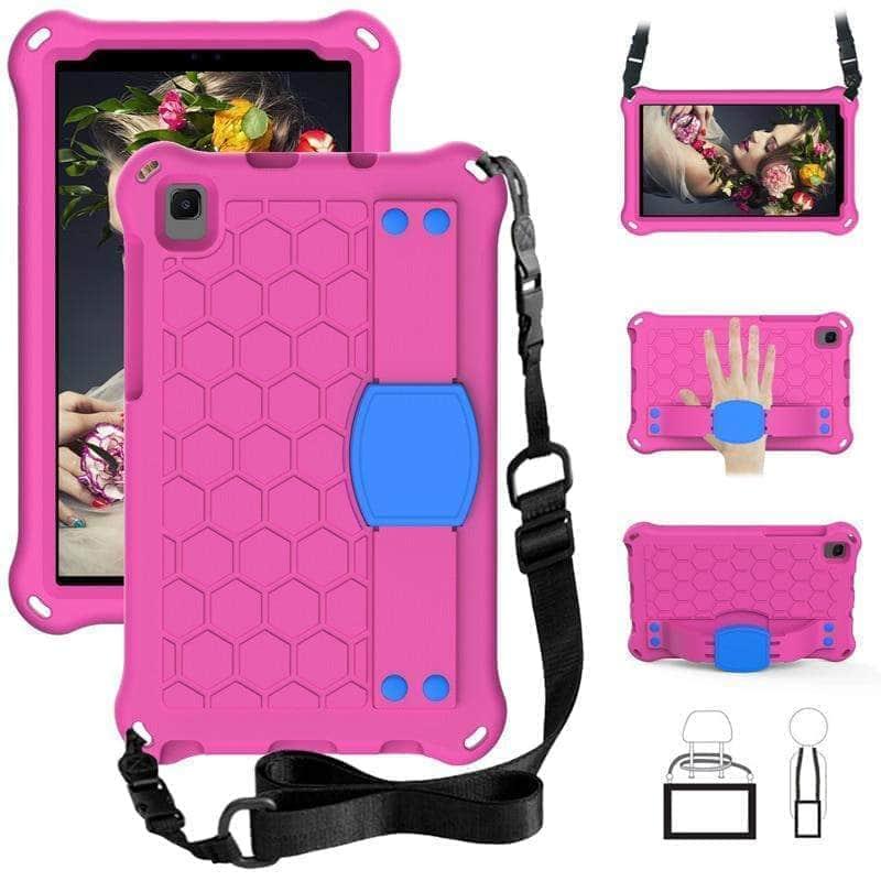 CaseBuddy Australia Casebuddy Safe EVA Galaxy Tab A7 Lite 2021 T220 T225 Shoulder Strap Case