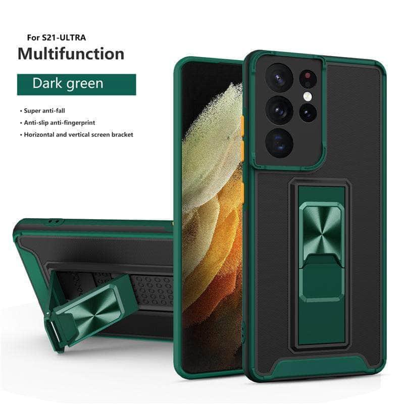 CaseBuddy Australia Casebuddy Samsung Galaxy A12 Luxury Shockproof Magnetic Holder Case