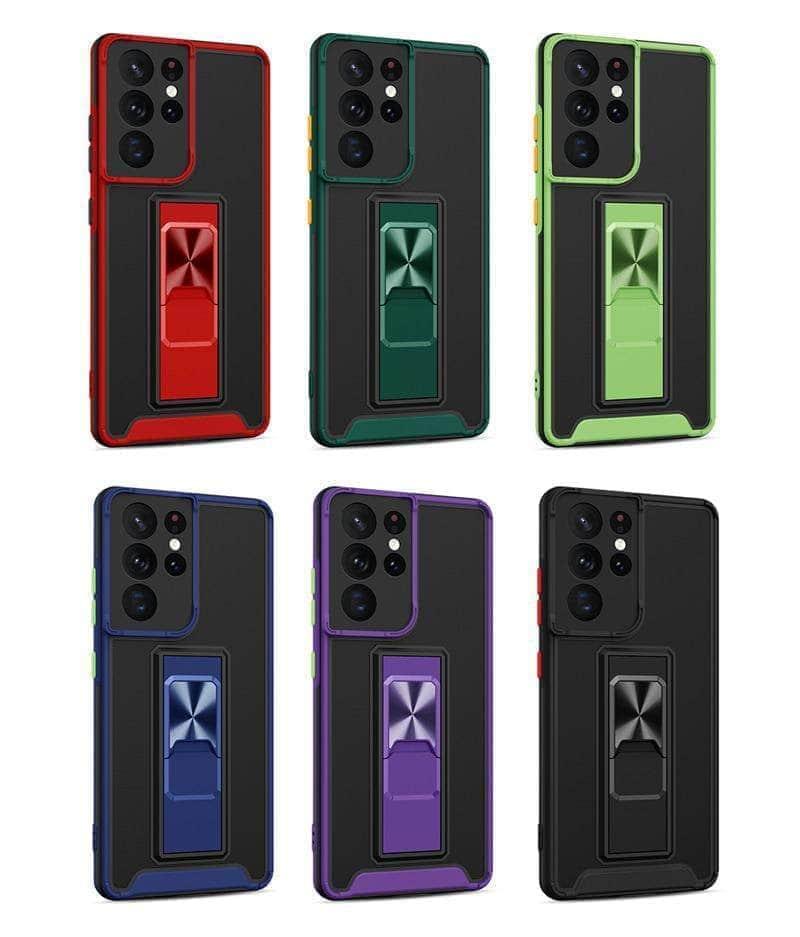 CaseBuddy Australia Casebuddy Samsung Galaxy A12 Luxury Shockproof Magnetic Holder Case