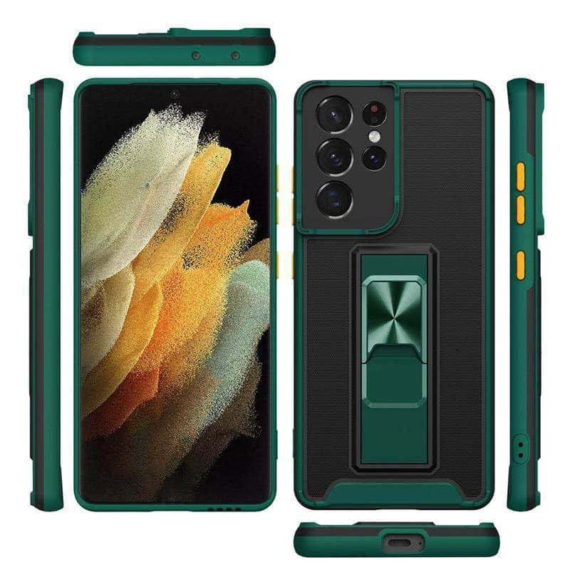CaseBuddy Australia Casebuddy Samsung Galaxy A12 Luxury Shockproof Magnetic Holder Case