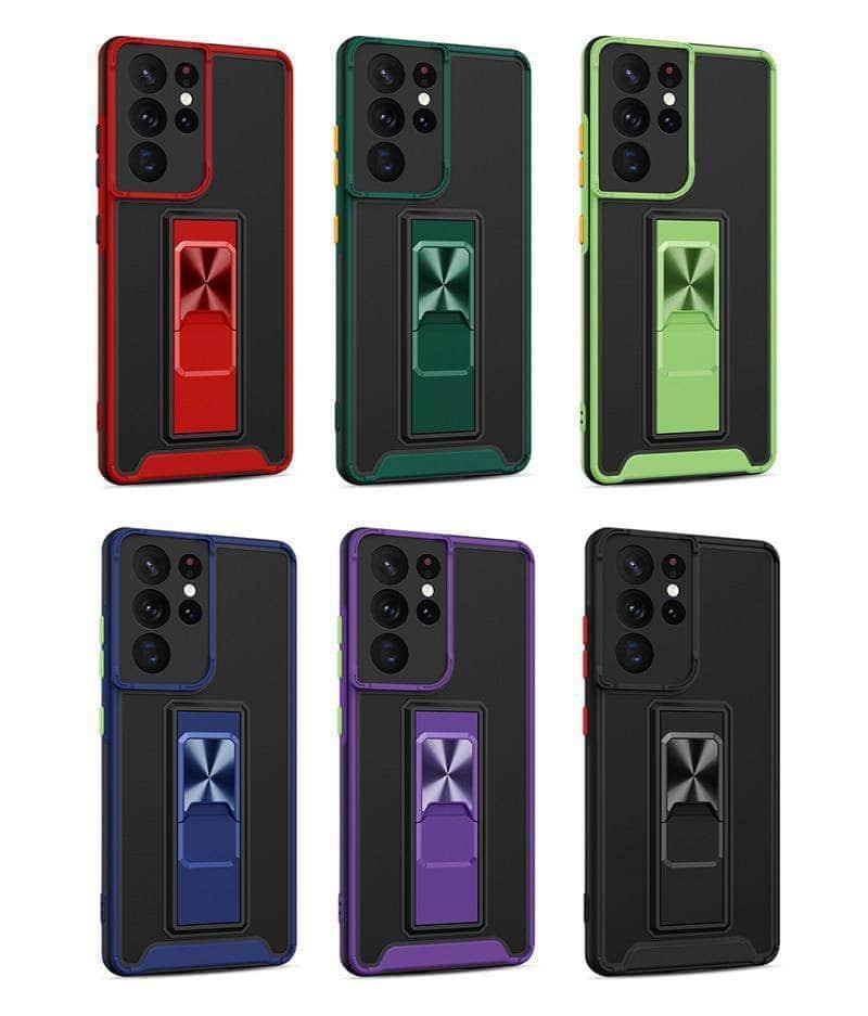 CaseBuddy Australia Casebuddy Samsung Galaxy A52 Luxury Shockproof Magnetic Holder Case