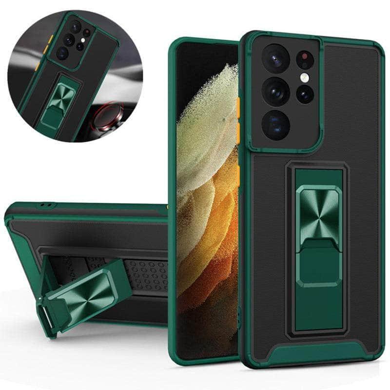 CaseBuddy Australia Casebuddy Samsung Galaxy A72 Luxury Shockproof Magnetic Holder Case