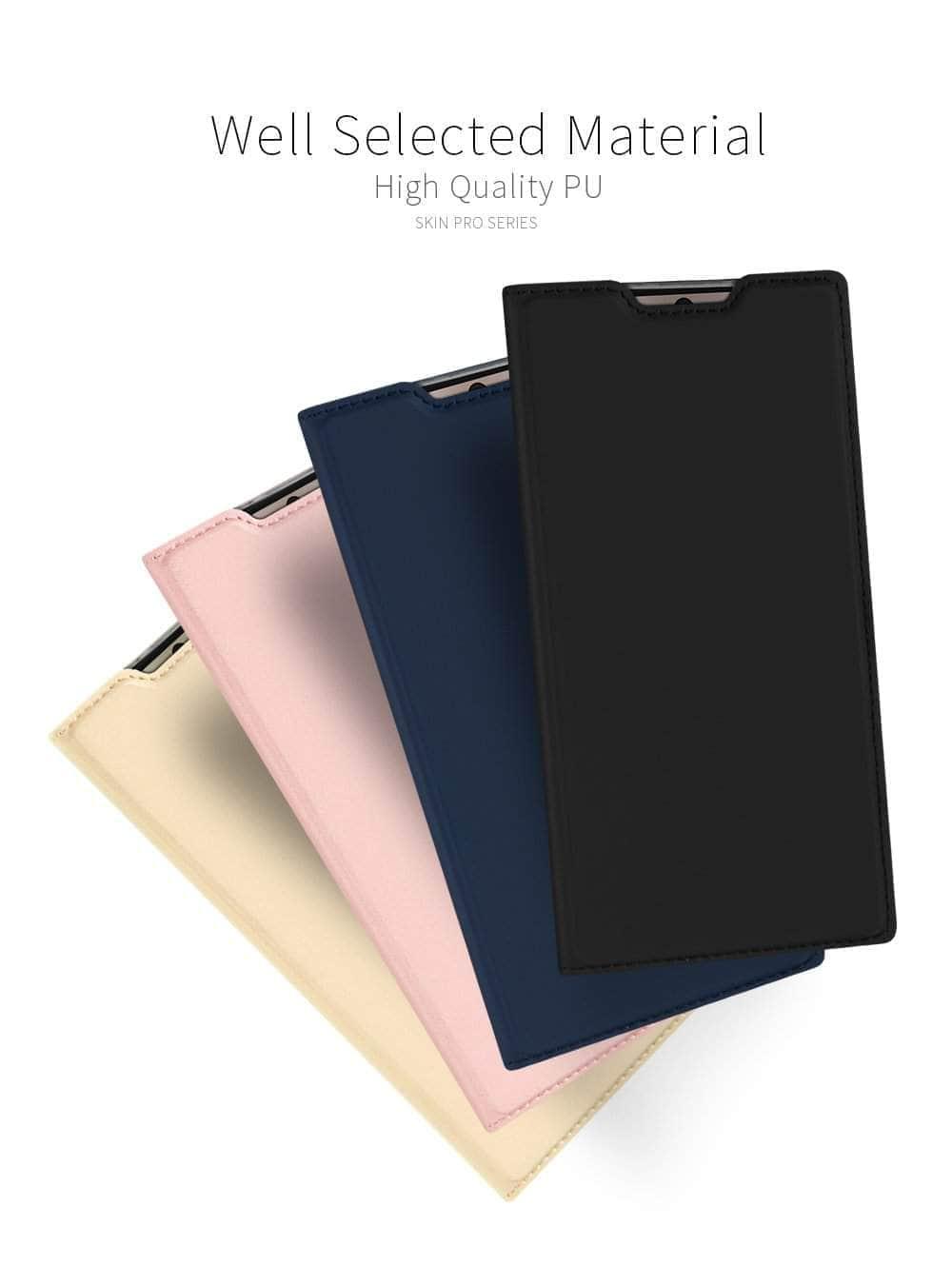 CaseBuddy Casebuddy Samsung Galaxy Note 10 Plus 5G Case High-Quality Magnetic Flip Leather Case Cover